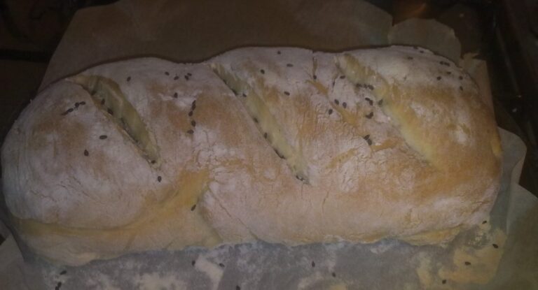 Filone con la macchina del pane