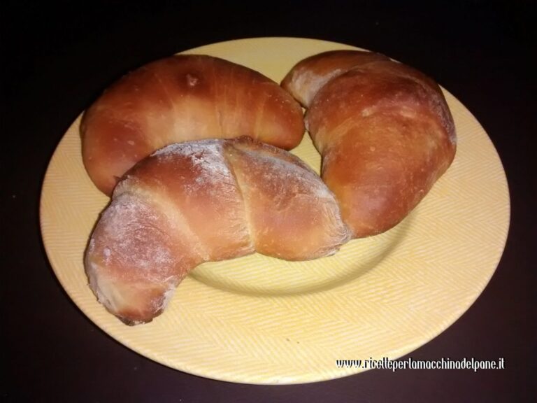 Brioches con la macchina del pane