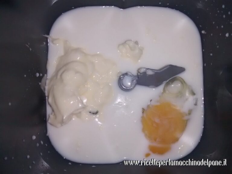 Pan brioche Ricette per la Macchina del Pane