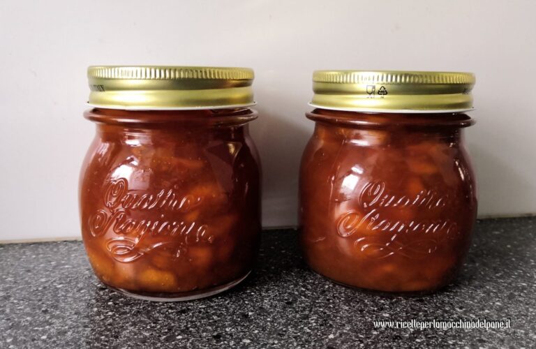 Confettura alle pesche